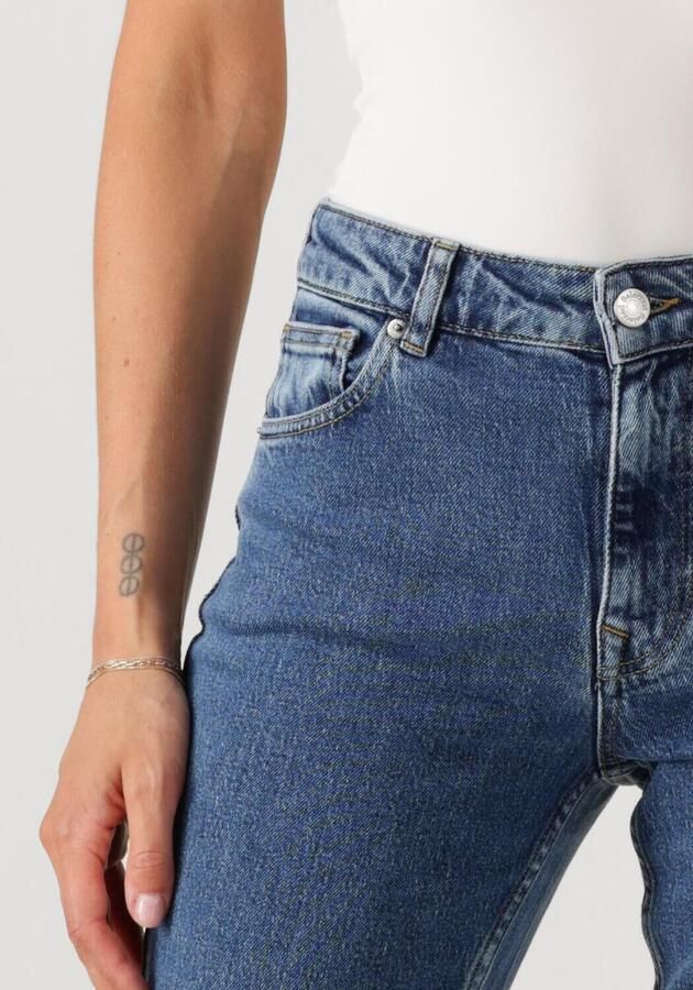 SELECTED WOMEN Dames Jeans Slfslim Bea-kori Mw Jeans Donkerblauw - Foto 2