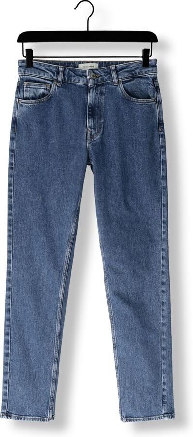 SELECTED WOMEN Dames Jeans Slfslim Bea-kori Mw Jeans Donkerblauw - Foto 4