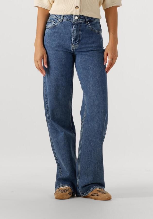 SELECTED WOMEN Dames Jeans Slfwide Bea-kori Mw Jeans Blauw - Foto 4