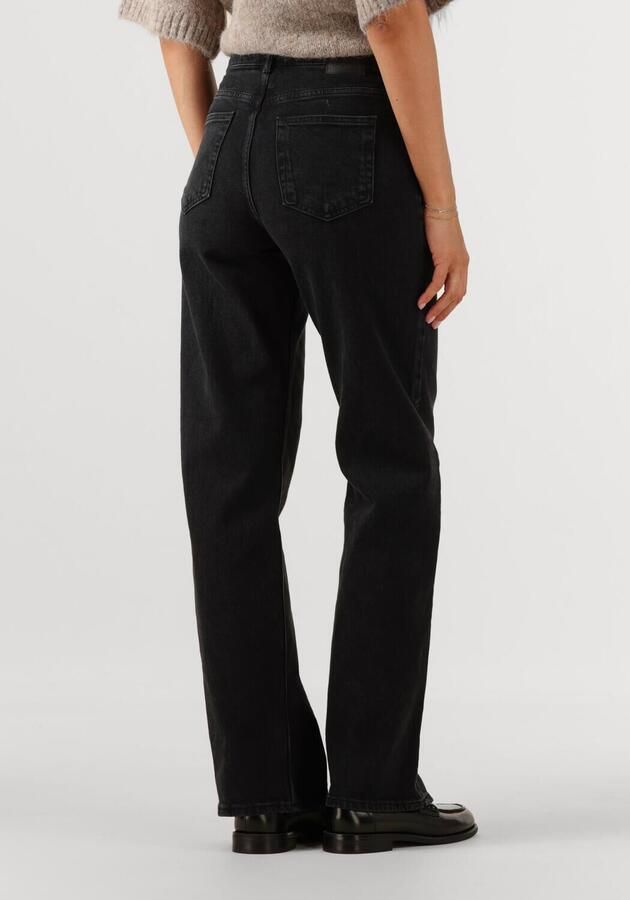 SELECTED WOMEN Dames Jeans Slfwide Bea-kori Mw Jeans Zwart