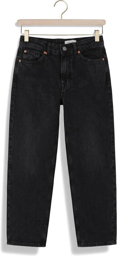 SELECTED WOMEN Dames Jeans Slwbarrel Bea-kori Hw Jeans Zwart - Foto 4