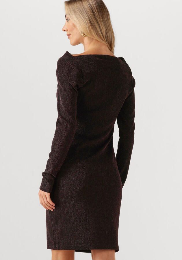 SELECTED WOMEN Dames Jurken Slfanja Ls Slim Short Dressda Bruin