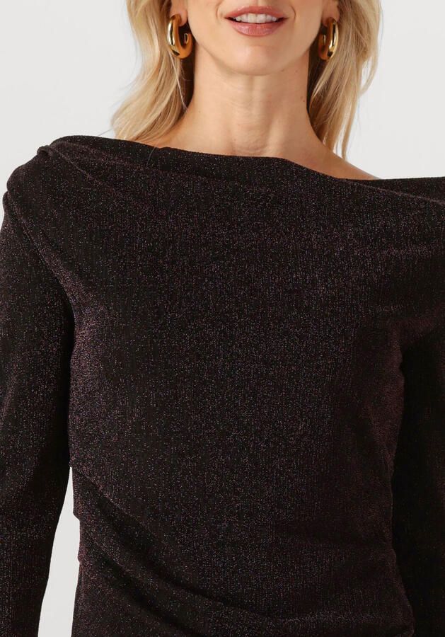 SELECTED WOMEN Dames Jurken Slfanja Ls Slim Short Dressda Bruin - Foto 2