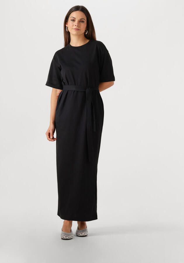 SELECTED WOMEN Dames Jurken Slfessential Ss Pocket Ankle Dress Zwart - Foto 4