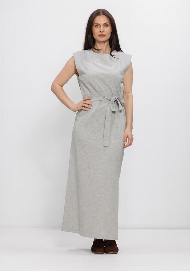 SELECTED WOMEN Dames Jurken Slfhalley Sl Ankle Dress Lichtgrijs