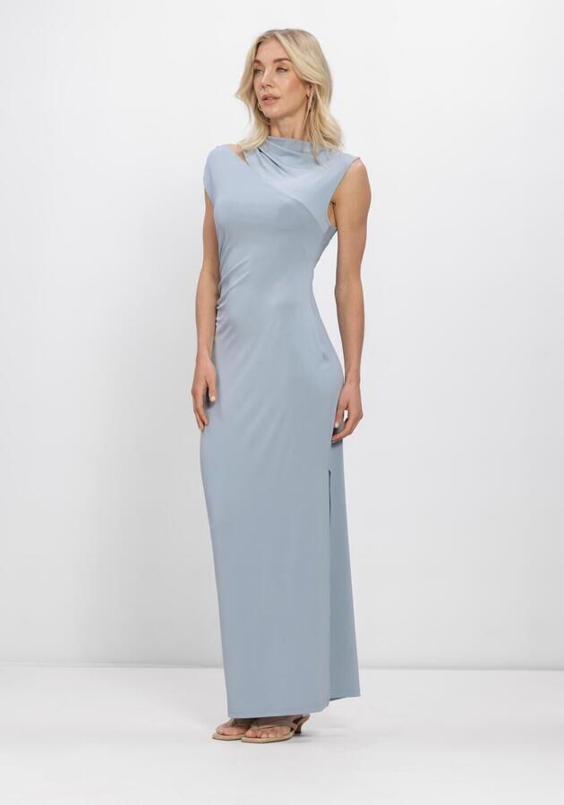 SELECTED WOMEN Dames Jurken Slfrobin Maja Sl Ankle Dress Lichtblauw