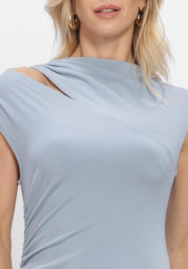 SELECTED WOMEN Dames Jurken Slfrobin Maja Sl Ankle Dress Lichtblauw - Foto 3