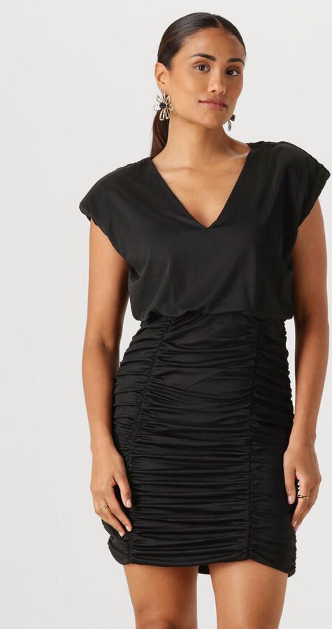 SELECTED WOMEN Dames Jurken Slfslim Mira Reversible Sl Short Dress Zwart - Foto 4