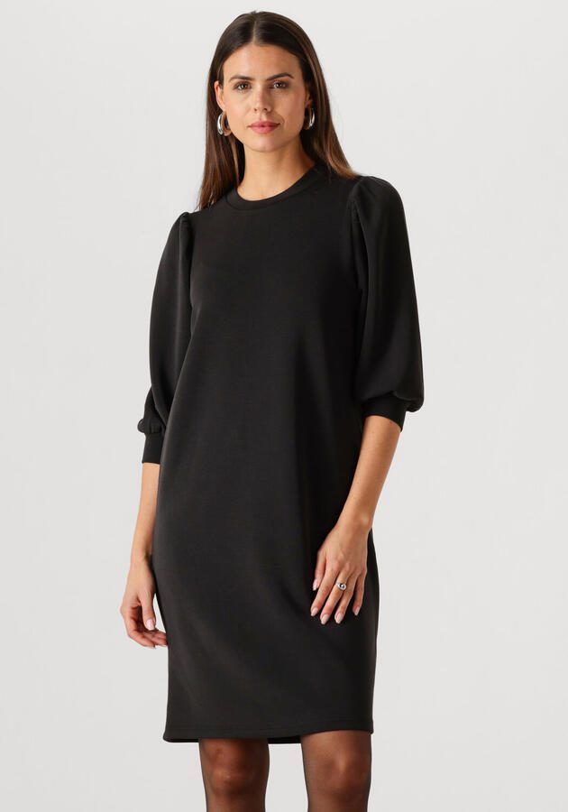 SELECTED WOMEN Dames Jurken Slftenny 3 4 Short Sweat Dress Zwart
