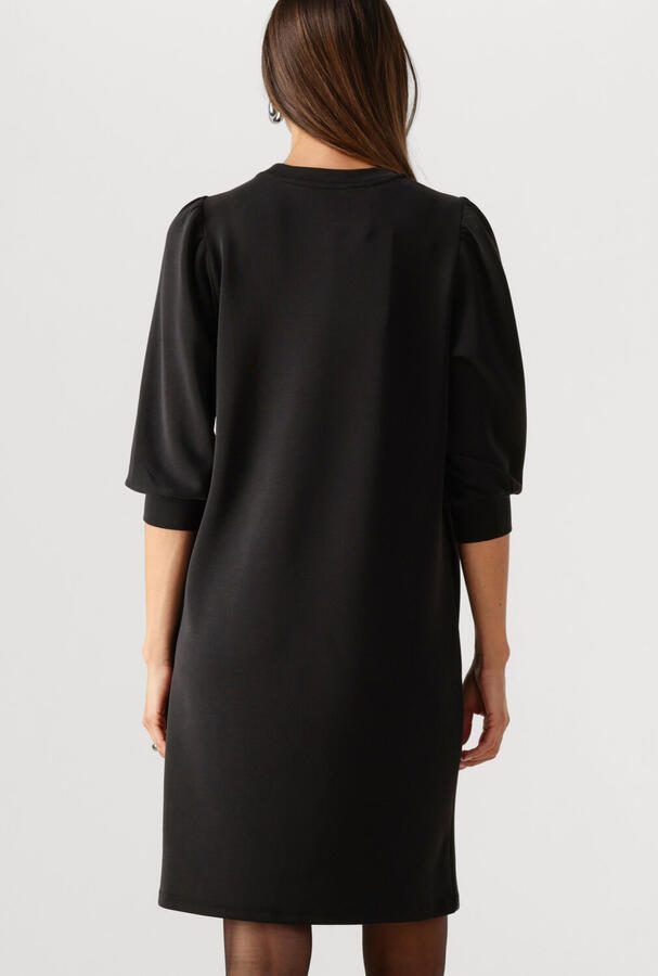 SELECTED WOMEN Dames Jurken Slftenny 3 4 Short Sweat Dress Zwart - Foto 3