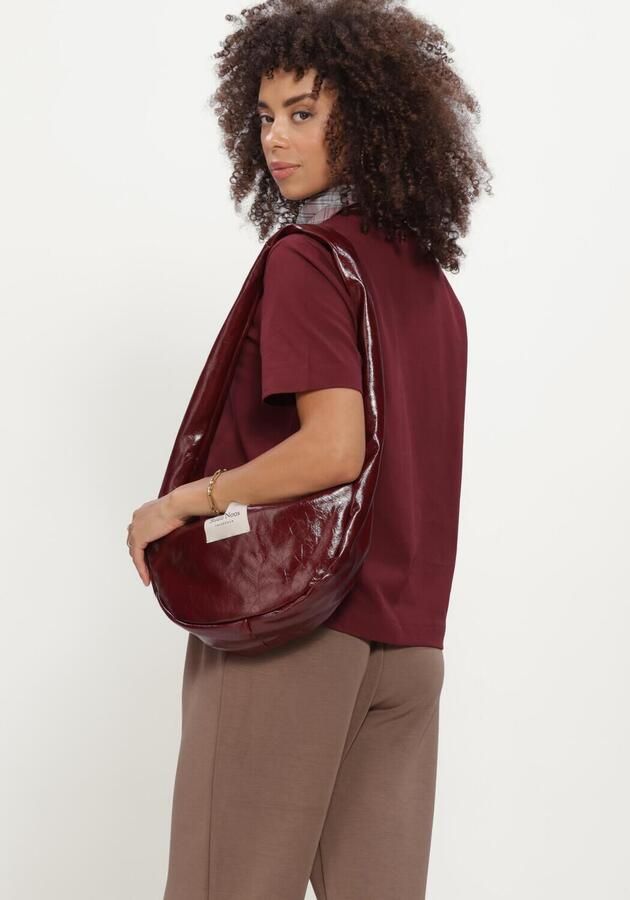 SELECTED WOMEN Dames Tops & T-shirts Slfessential Ss Boxy Tee Bordeaux - Foto 3