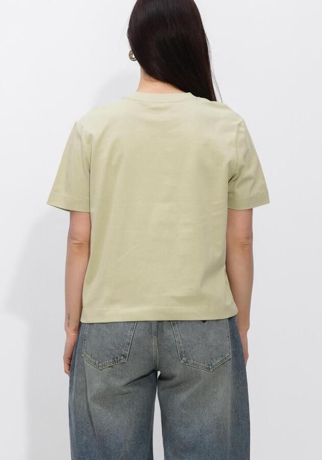 SELECTED WOMEN Dames Tops & T-shirts Slfessential Ss Boxy Tee Groen - Foto 3