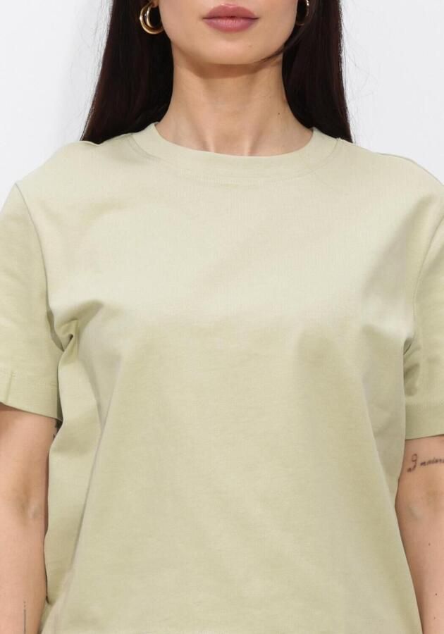 SELECTED WOMEN Dames Tops & T-shirts Slfessential Ss Boxy Tee Groen - Foto 4