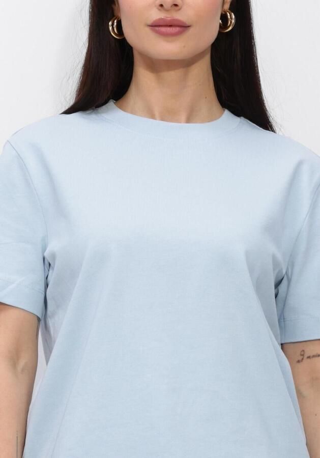 SELECTED WOMEN Dames Tops & T-shirts Slfessential Ss Boxy Tee Lichtblauw - Foto 4
