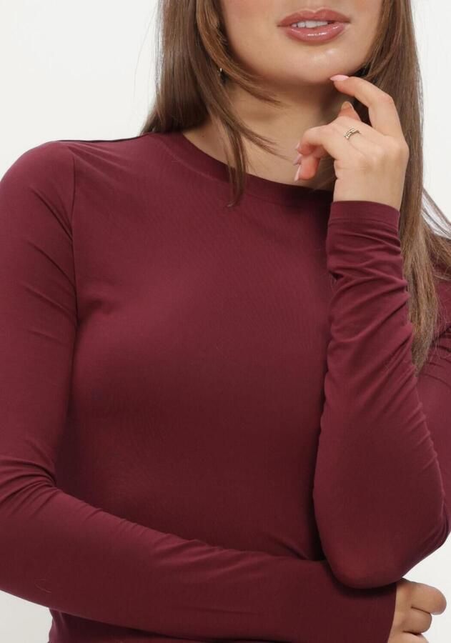 SELECTED WOMEN Dames Tops & T-shirts Slfmanja Ls O-neck Bordeaux - Foto 2