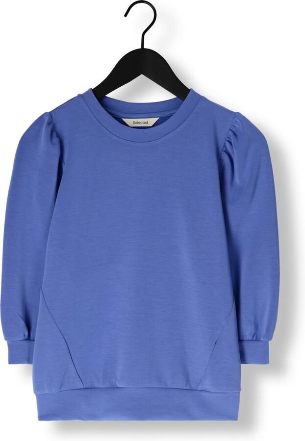SELECTED WOMEN Dames Tops & T-shirts Slftenny 3 4 Sweat Top Blauw - Foto 2