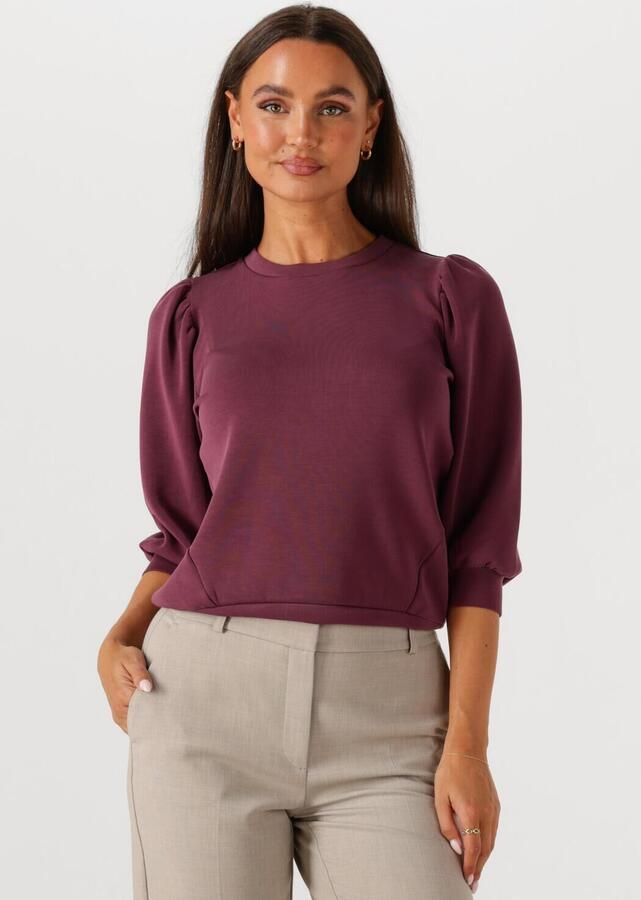 SELECTED WOMEN Dames Tops & T-shirts Slftenny 3 4 Sweat Top Bordeaux