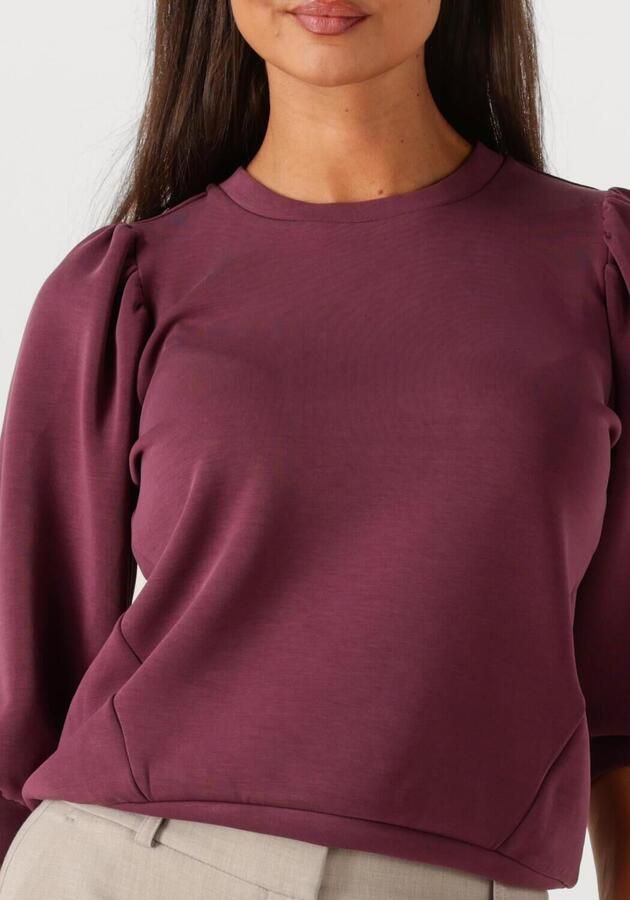 SELECTED WOMEN Dames Tops & T-shirts Slftenny 3 4 Sweat Top Bordeaux - Foto 3