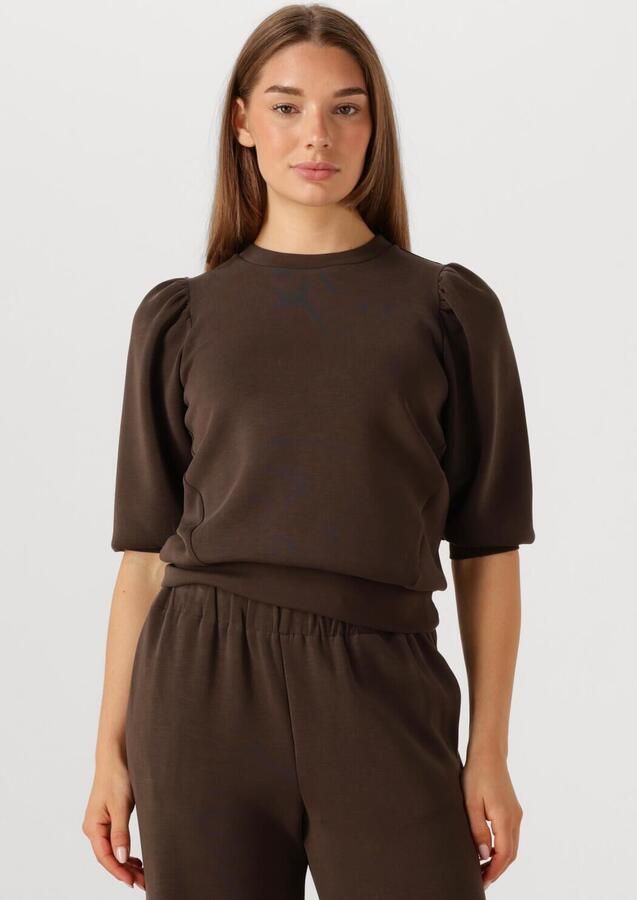 SELECTED WOMEN Dames Tops & T-shirts Slftenny 3 4 Sweat Top Bruin - Foto 4