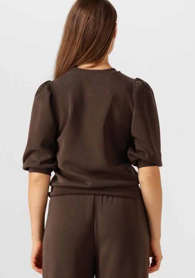 SELECTED WOMEN Dames Tops & T-shirts Slftenny 3 4 Sweat Top Bruin - Foto 3