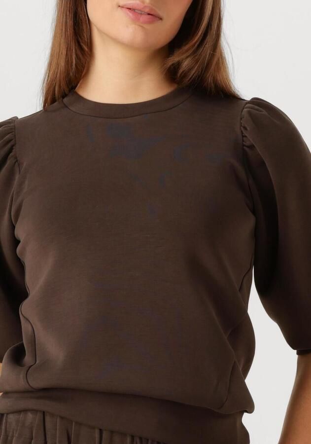 SELECTED WOMEN Dames Tops & T-shirts Slftenny 3 4 Sweat Top Bruin - Foto 2