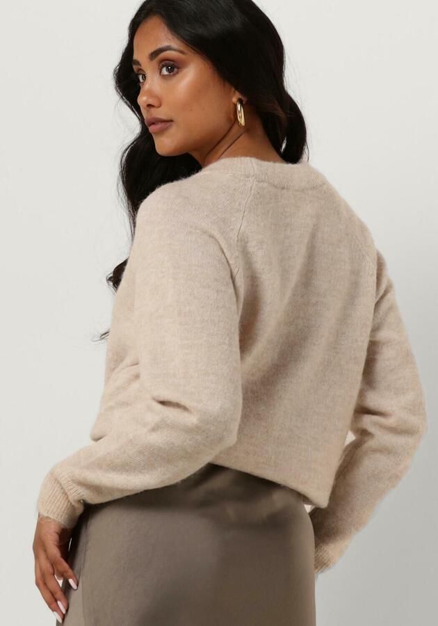 SELECTED WOMEN Dames Truien & Vesten Lulu Ls Knit O-neck B Beige - Foto 2