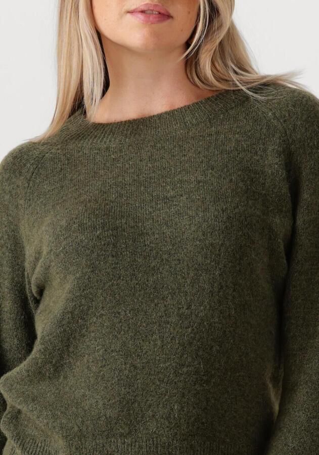 SELECTED FEMME Trui met ronde hals SLFLULU heerlijk zachte wolblend