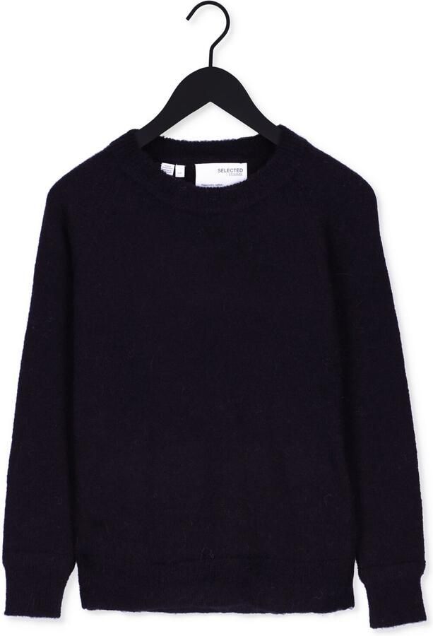 SELECTED FEMME Trui met ronde hals SLFLULU heerlijk zachte wolblend - Foto 3