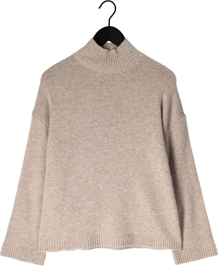SELECTED WOMEN Dames Truien & Vesten Slfcille Cashmere Blend High Neck Noos Beige - Foto 2