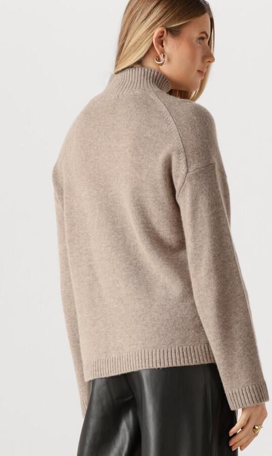 SELECTED WOMEN Dames Truien & Vesten Slfcille Cashmere Blend High Neck Noos Beige - Foto 4