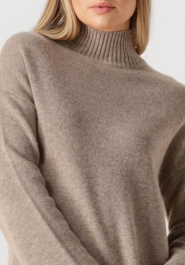 SELECTED WOMEN Dames Truien & Vesten Slfcille Cashmere Blend High Neck Noos Beige - Foto 3
