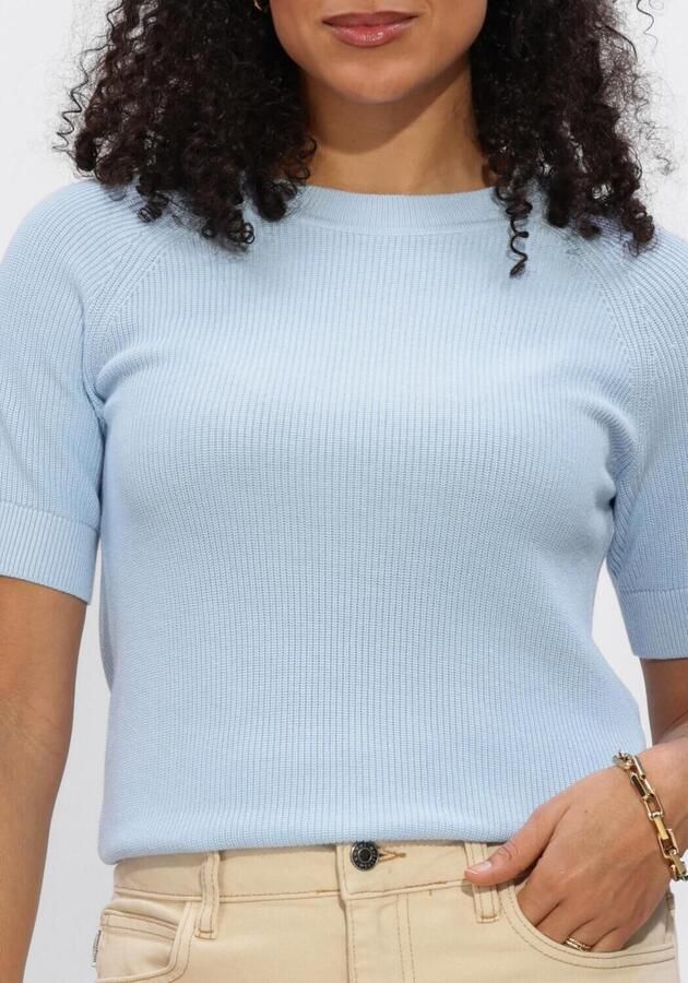 Selected regular fit gebreide trui van viscose-katoenmix model 'ELINNA' - Foto 4