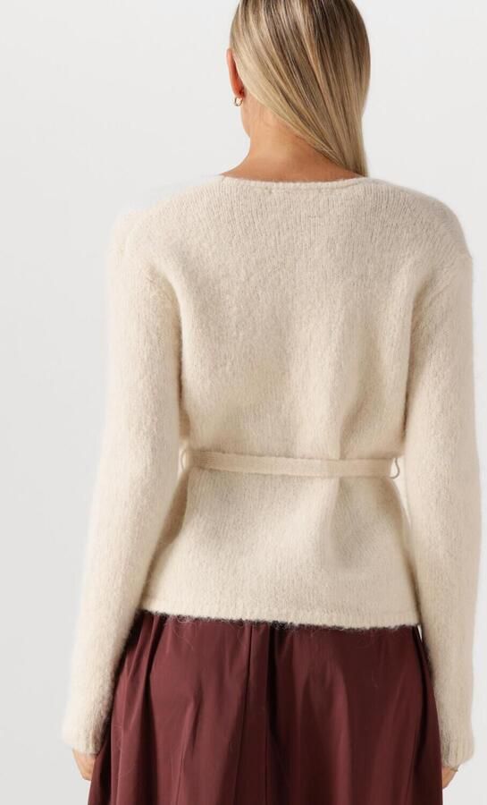 SELECTED WOMEN Dames Truien & Vesten Slfgabella Ls Knit Belt Cardigan Creme - Foto 2