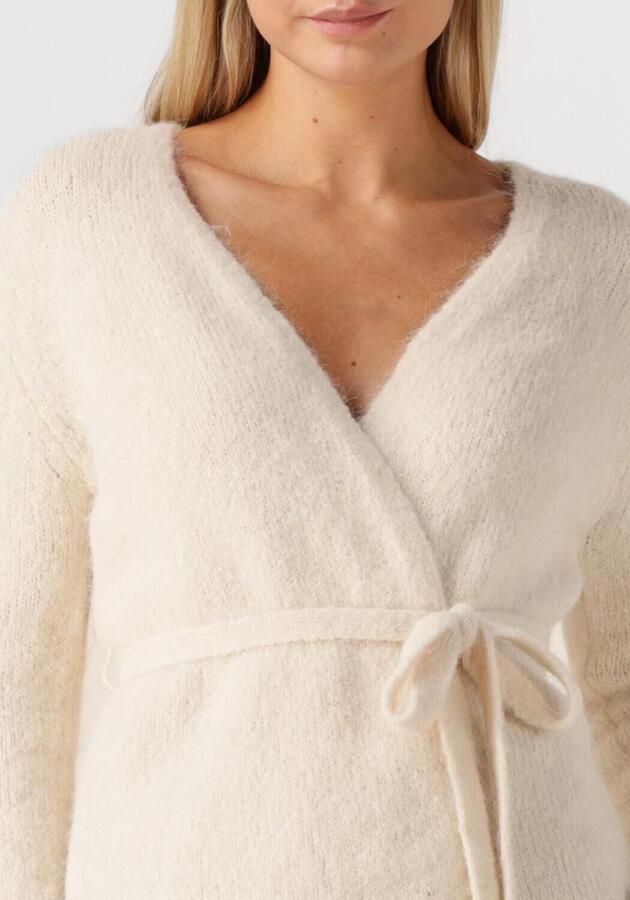 SELECTED WOMEN Dames Truien & Vesten Slfgabella Ls Knit Belt Cardigan Creme