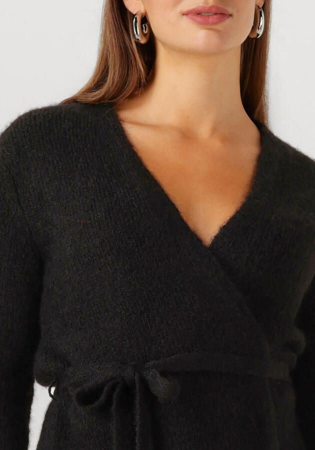 SELECTED WOMEN Dames Truien & Vesten Slfgabella Ls Knit Belt Cardigan Zwart - Foto 2