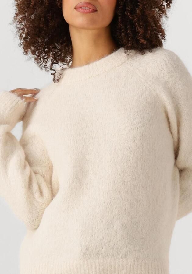 SELECTED WOMEN Dames Truien & Vesten Slfgabella Ls Knit Bow O-neck Creme - Foto 2