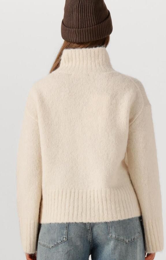 SELECTED WOMEN Dames Truien & Vesten Slfgabriella Ls Knit High Neck Ecru - Foto 3
