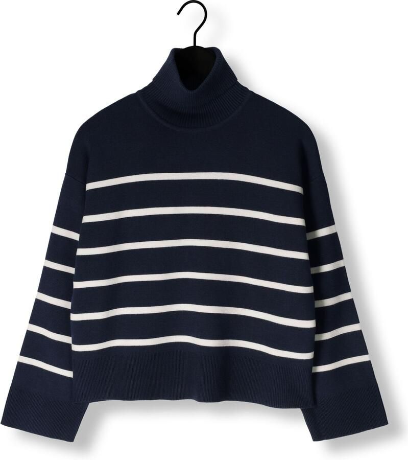 SELECTED WOMEN Dames Truien & Vesten Slfkamma Ls Knit Roll Neck Donkerblauw