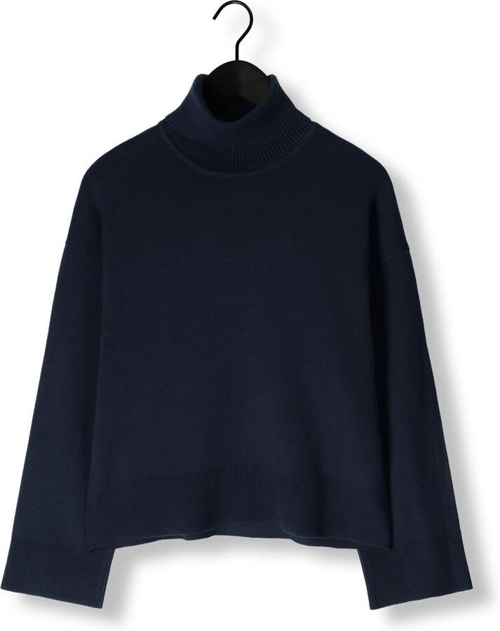 SELECTED WOMEN Dames Truien & Vesten Slfkamma Ls Knit Roll Neck Donkerblauw