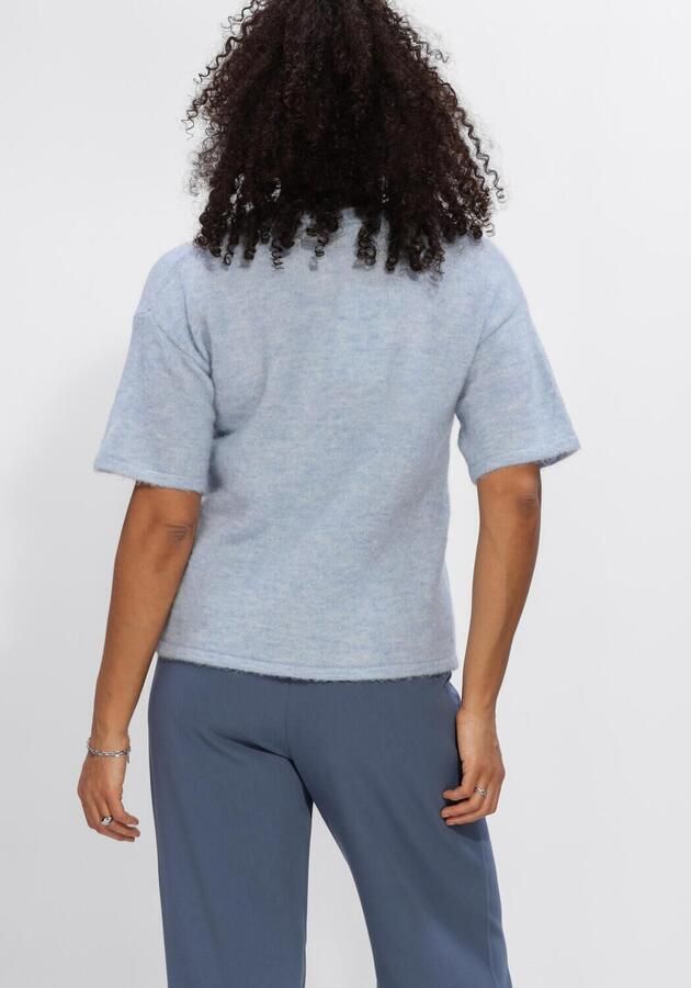 SELECTED WOMEN Dames Truien & Vesten Slflulu 2 4 Knit O-neck Lichtblauw - Foto 3