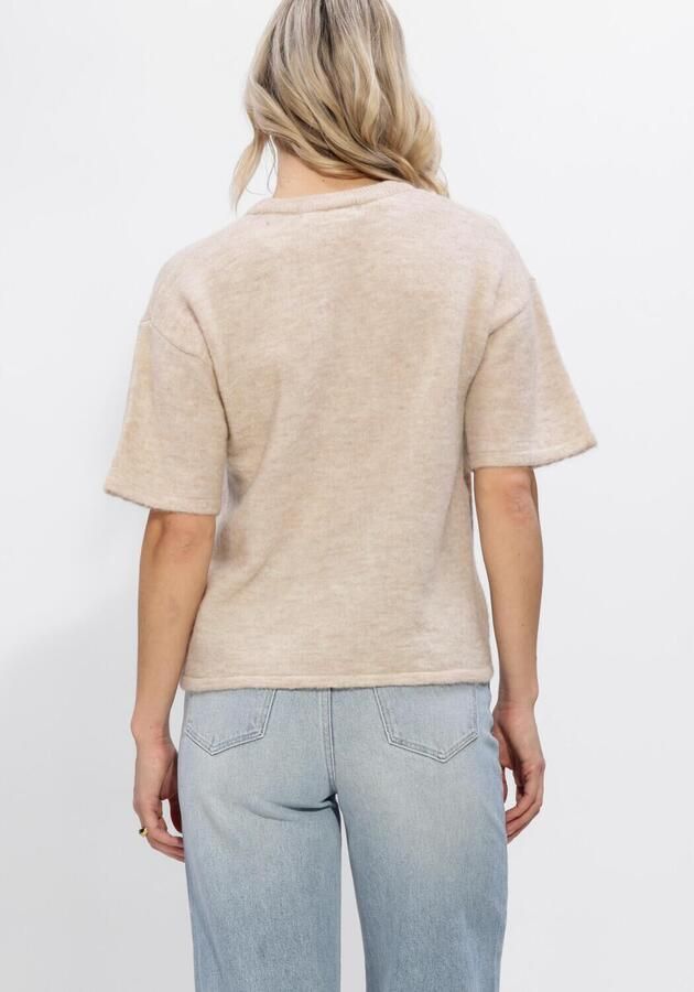 SELECTED WOMEN Dames Truien & Vesten Slflulu 2 4 Knit O-neck Zand - Foto 3