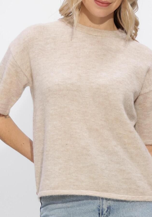 SELECTED WOMEN Dames Truien & Vesten Slflulu 2 4 Knit O-neck Zand - Foto 4