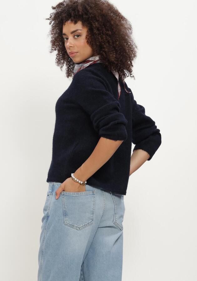 SELECTED WOMEN Dames Truien & Vesten Slflulu New Ls Knit Cardigan Donkerblauw - Foto 3