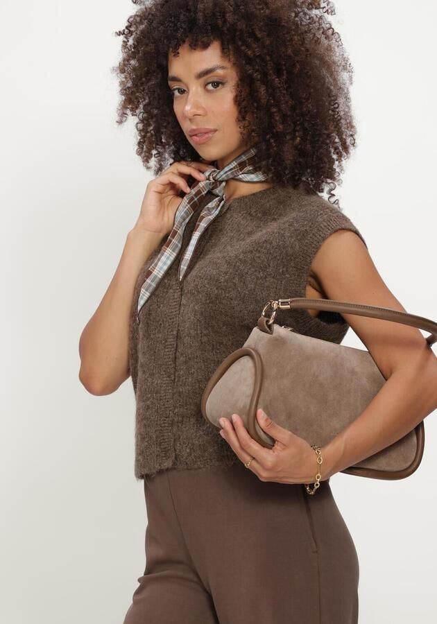 Selected Regular fit bodywarmer van wolmix met alpaca-aandeel model 'LULU' - Foto 3