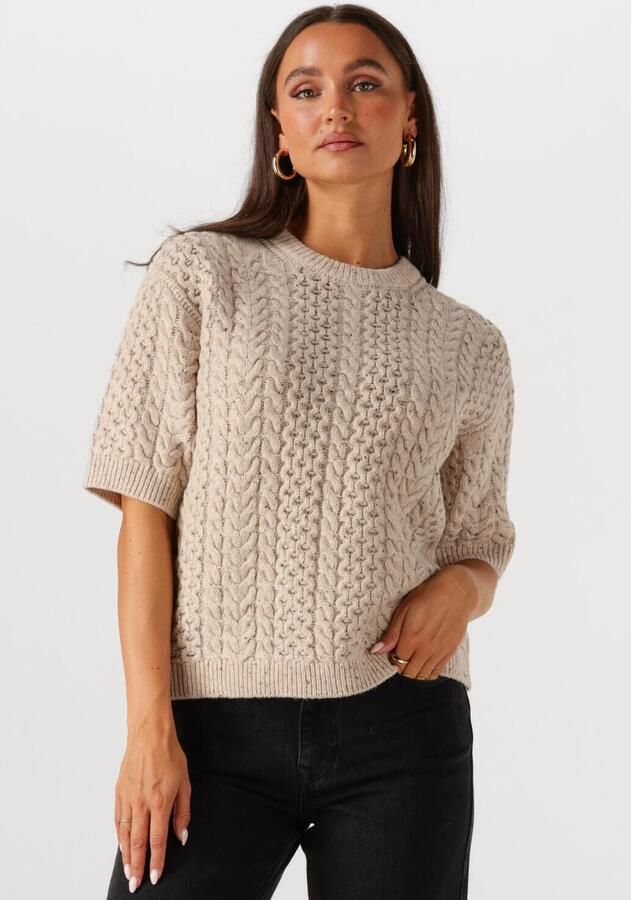 SELECTED WOMEN Dames Truien & Vesten Slfnelly 2 4 Knit O-neckda Beige - Foto 4