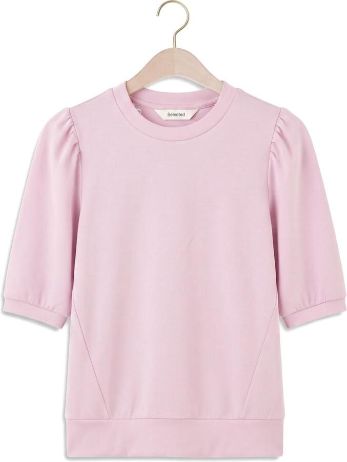 SELECTED WOMEN Dames Truien & Vesten Slftenny 3 4 Sweat Top Noos Lila - Foto 2