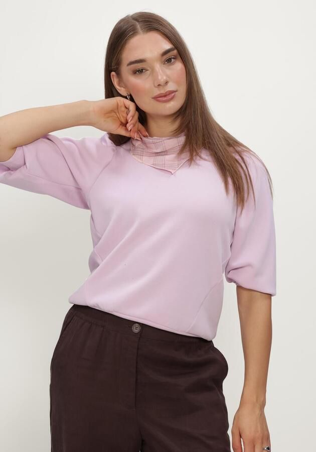 SELECTED WOMEN Dames Truien & Vesten Slftenny 3 4 Sweat Top Noos Lila - Foto 4