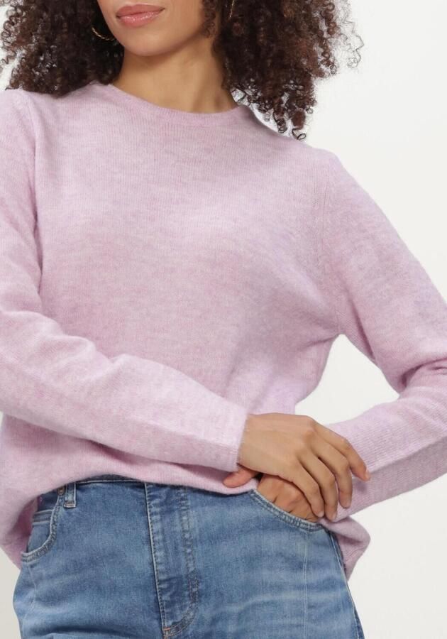 SELECTED WOMEN Dames Truien & Vesten Slwlulu New Ls Knit O-neck Lila - Foto 3