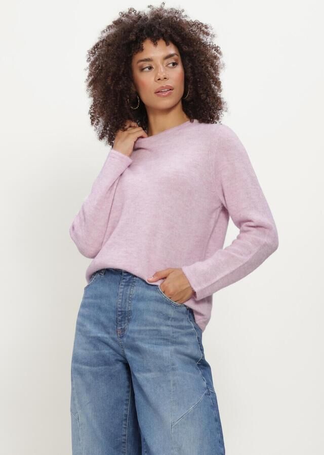 SELECTED WOMEN Dames Truien & Vesten Slwlulu New Ls Knit O-neck Lila