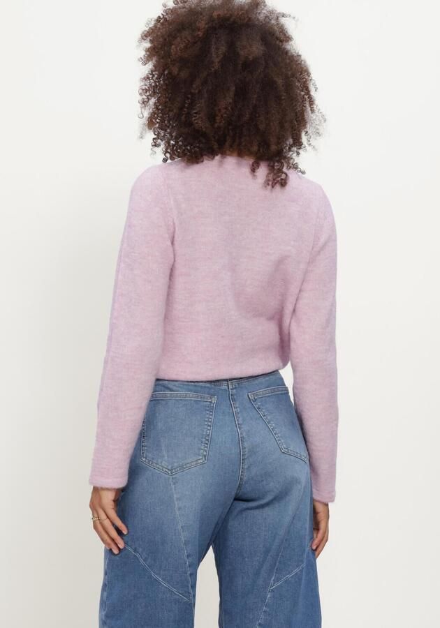 SELECTED WOMEN Dames Truien & Vesten Slwlulu New Ls Knit O-neck Lila - Foto 2
